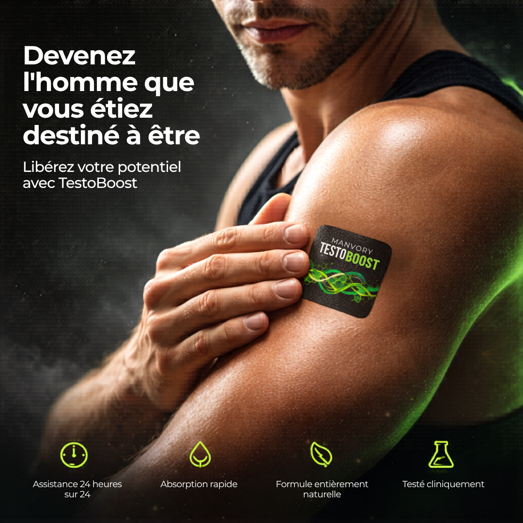 TestoBoost - Patchs de boost testostérone